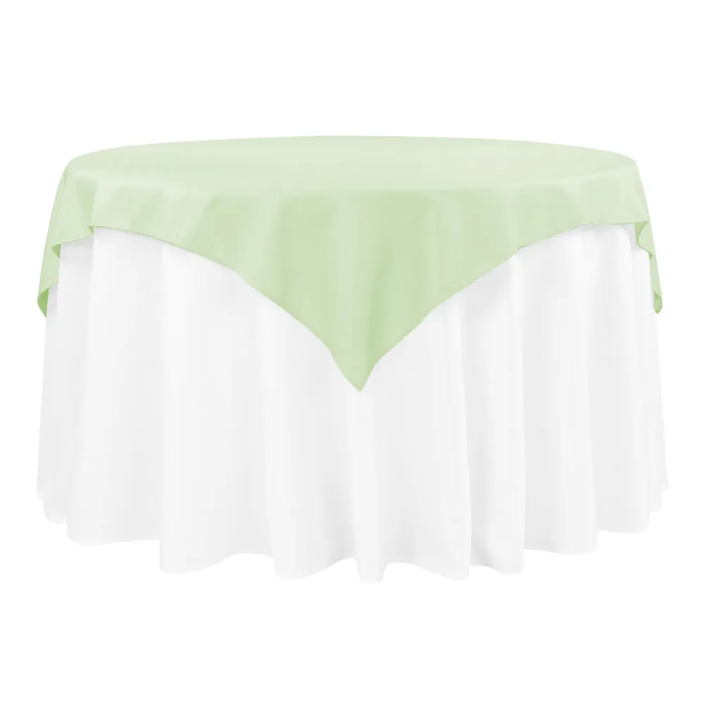 Polyester Square 54" Overlay/Tablecloth - Sage Green