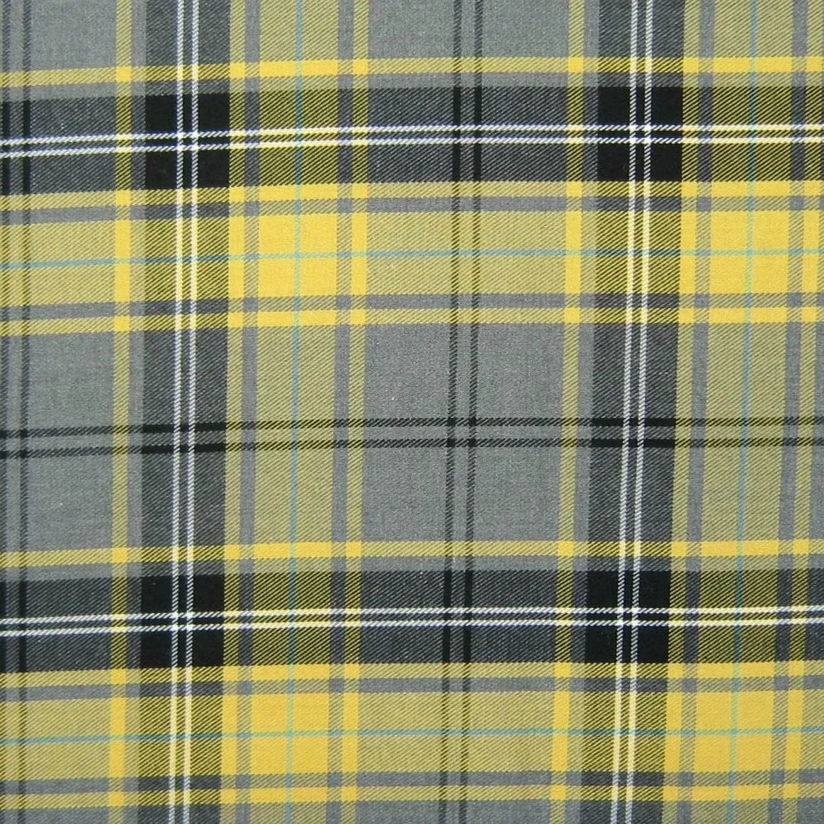 Polyester Viscose Tartan - FASHION PLAID GOLD