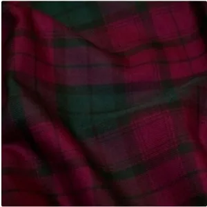 Polyester Viscose Tartan - Lindsay