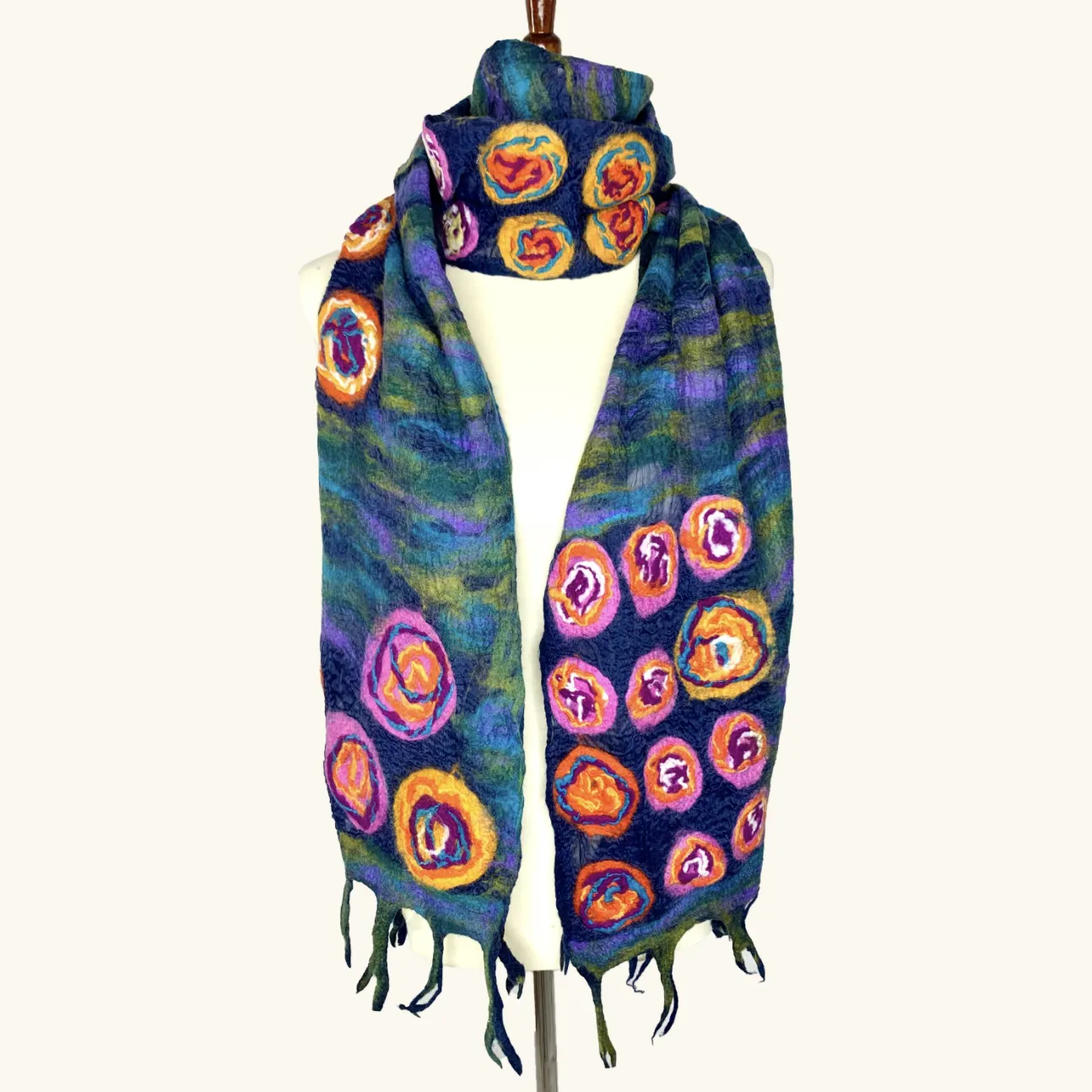 Pomegranate Moon Scarf: Monet