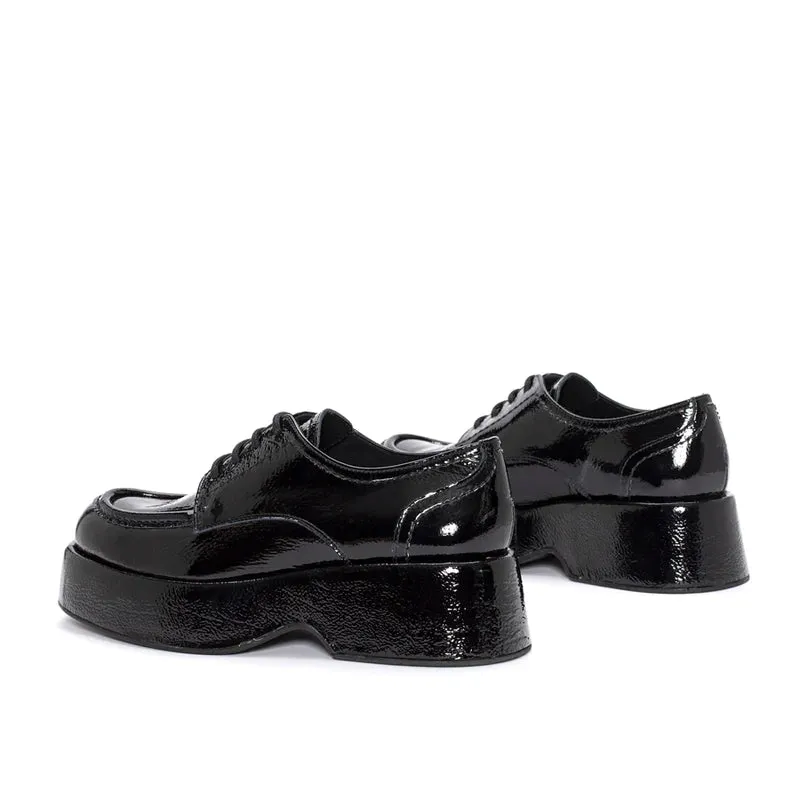 PONS QUINTANA | ZAPATOS DERBY MUJER | FLIPER NEGRO NAPA LC | NEGRO