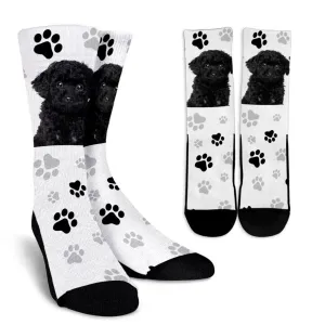 Poodle Crew Socks