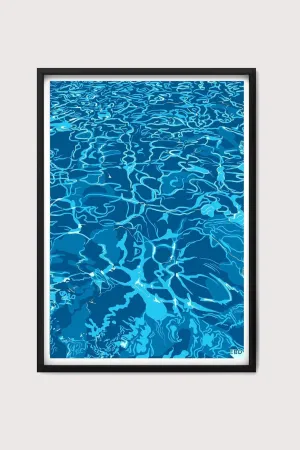 Poolside Fine Art Print