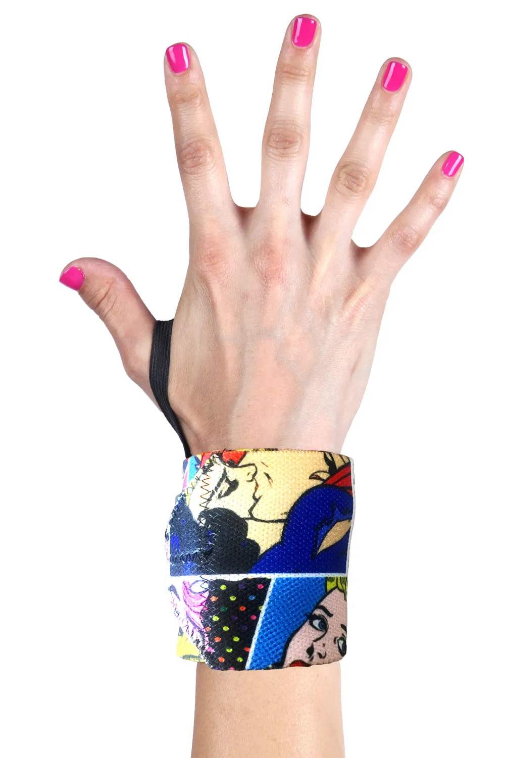 Pop Art wrist wraps