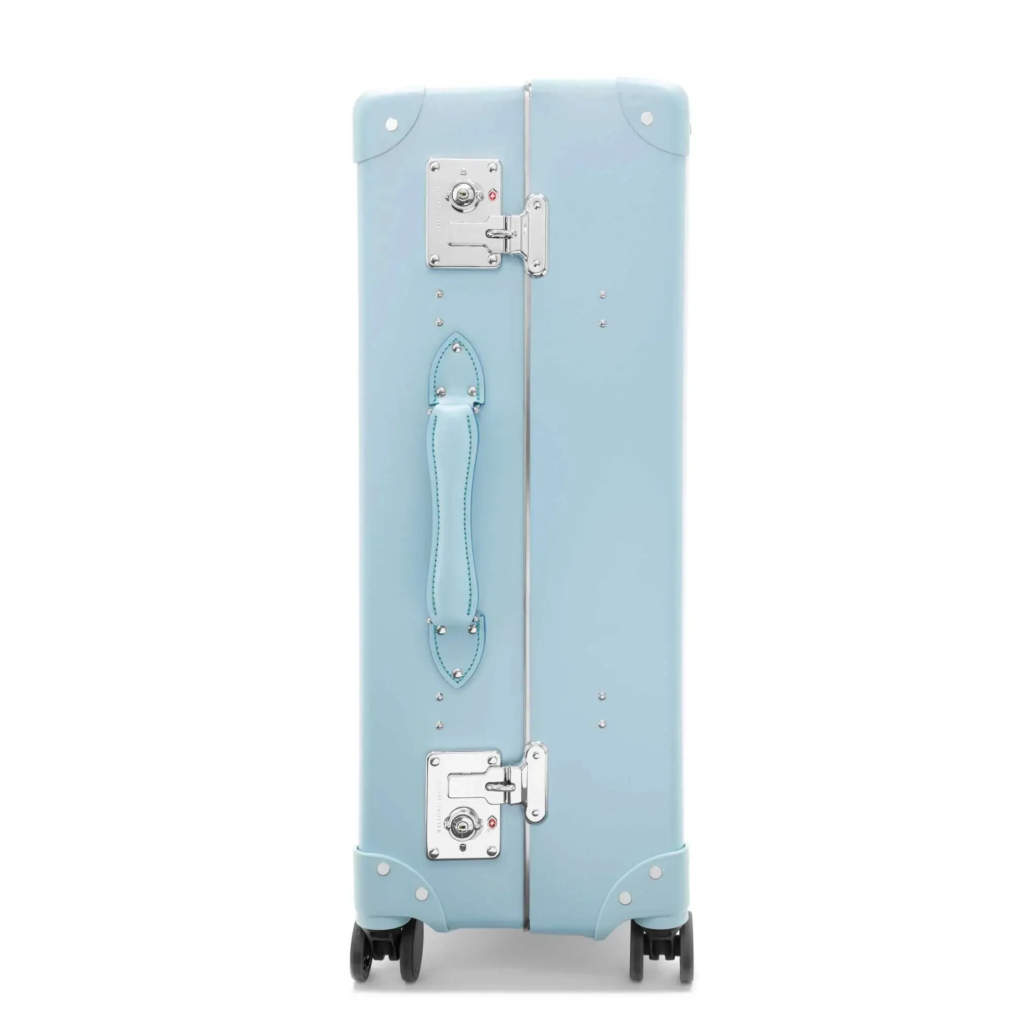 Pop Colour · Large Check-In - 4 Wheels | Pastel Blue/Pastel Blue/Chrome