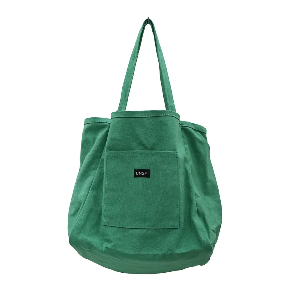 Pop of Color Pocket Tote Bag OY31