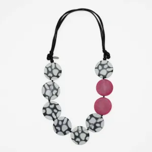 Pop of Pink Statement Necklace