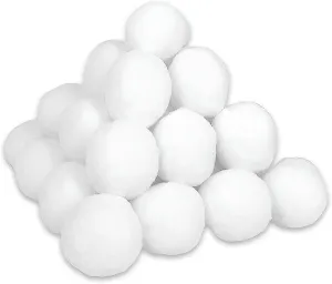 Poppy Crafts Fluffy Cotton Snowballs 50 Pack