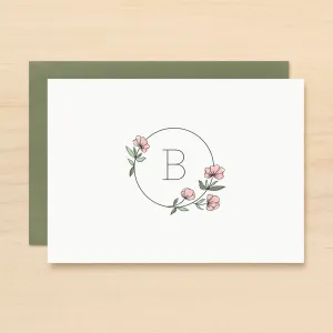 Poppy Personalized Stationery