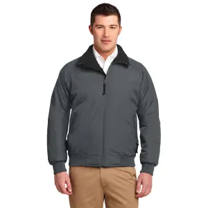 Port Authority® Challenger™ Jacket - Steel Grey / True Black