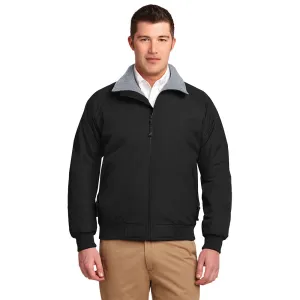 Port Authority® Challenger™ Jacket - True Black / Grey Heather