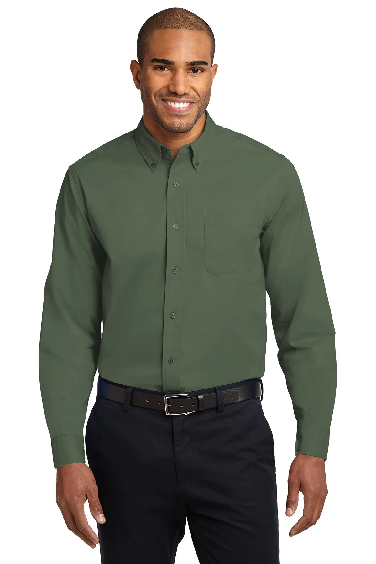 Port Authority Easy Care Custom Shirts, Clover Green