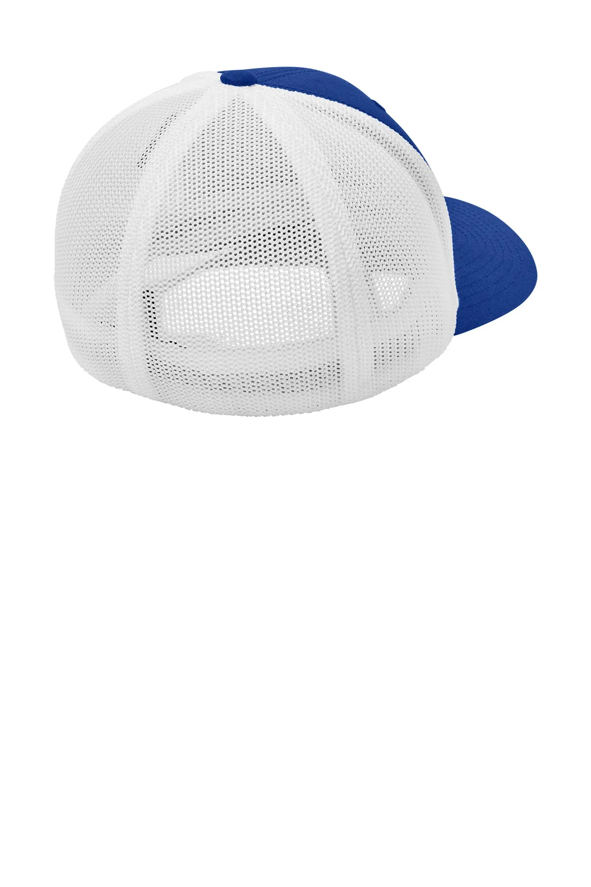 Port Authority Flexfit Mesh Back Branded Caps, True Royal/ White