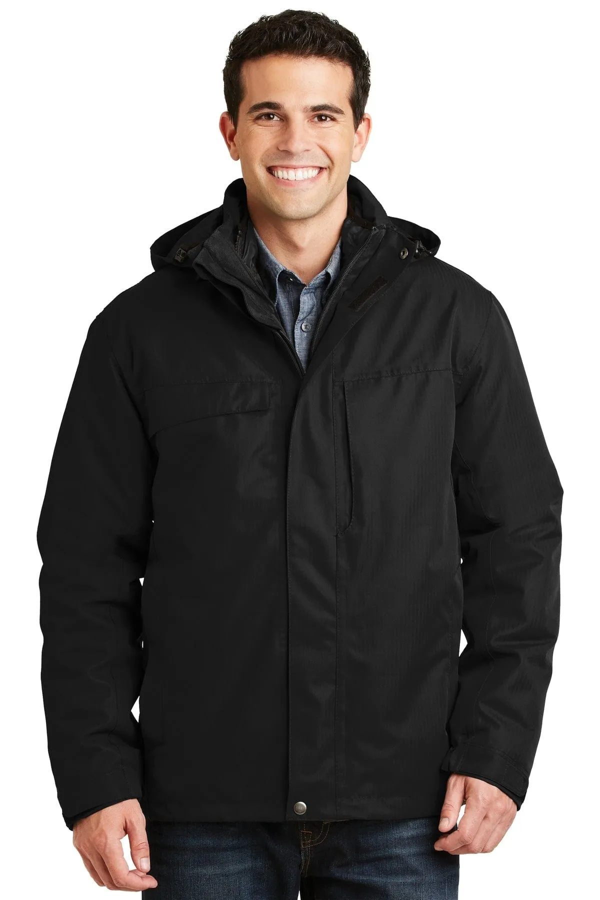 Port Authority®  Herringbone 3-in-1 Parka. J302