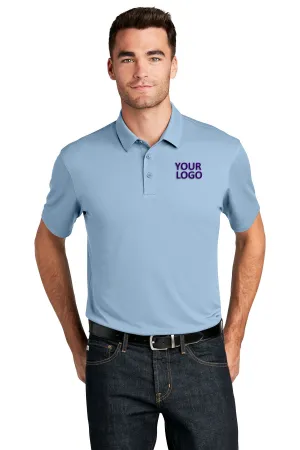 Port Authority UV Choice Pique Customized Polos, Cloud Blue