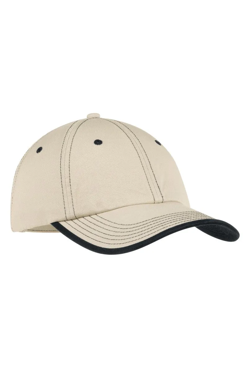 Port Authority Vintage Washed Contrast Stitch Cap: C835