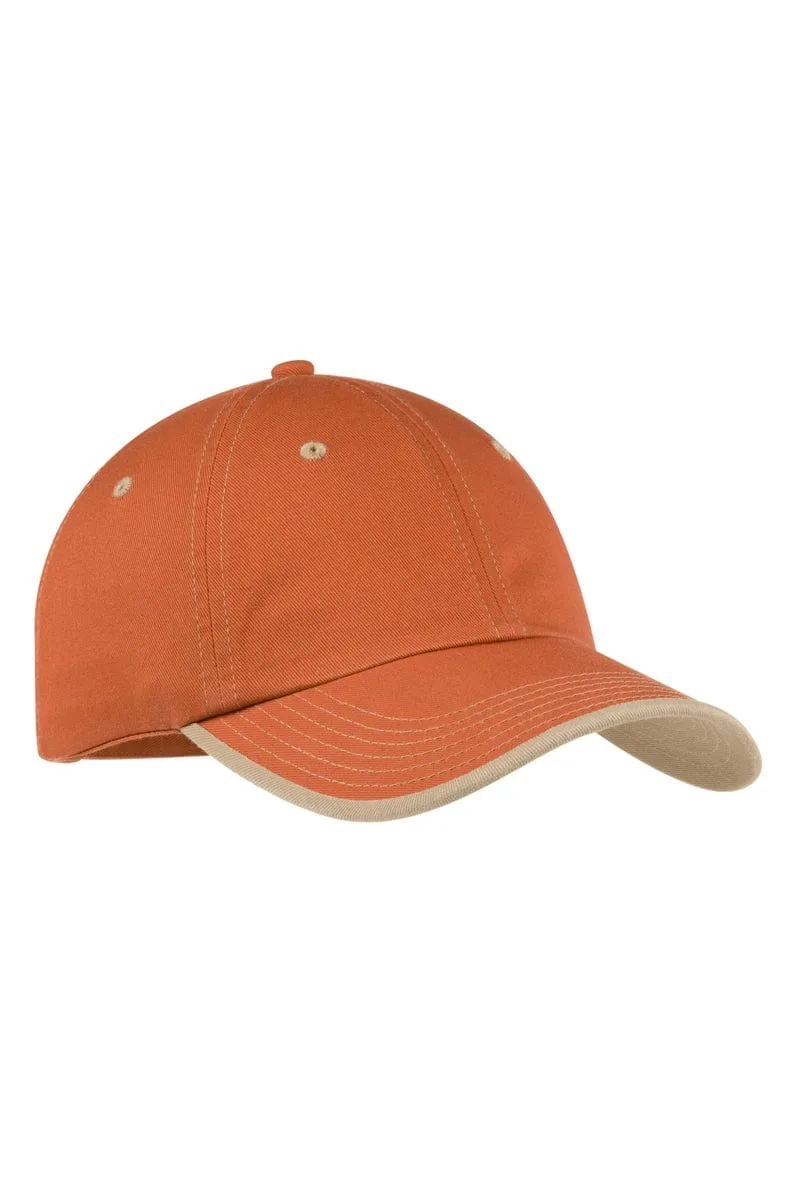 Port Authority Vintage Washed Contrast Stitch Cap: C835