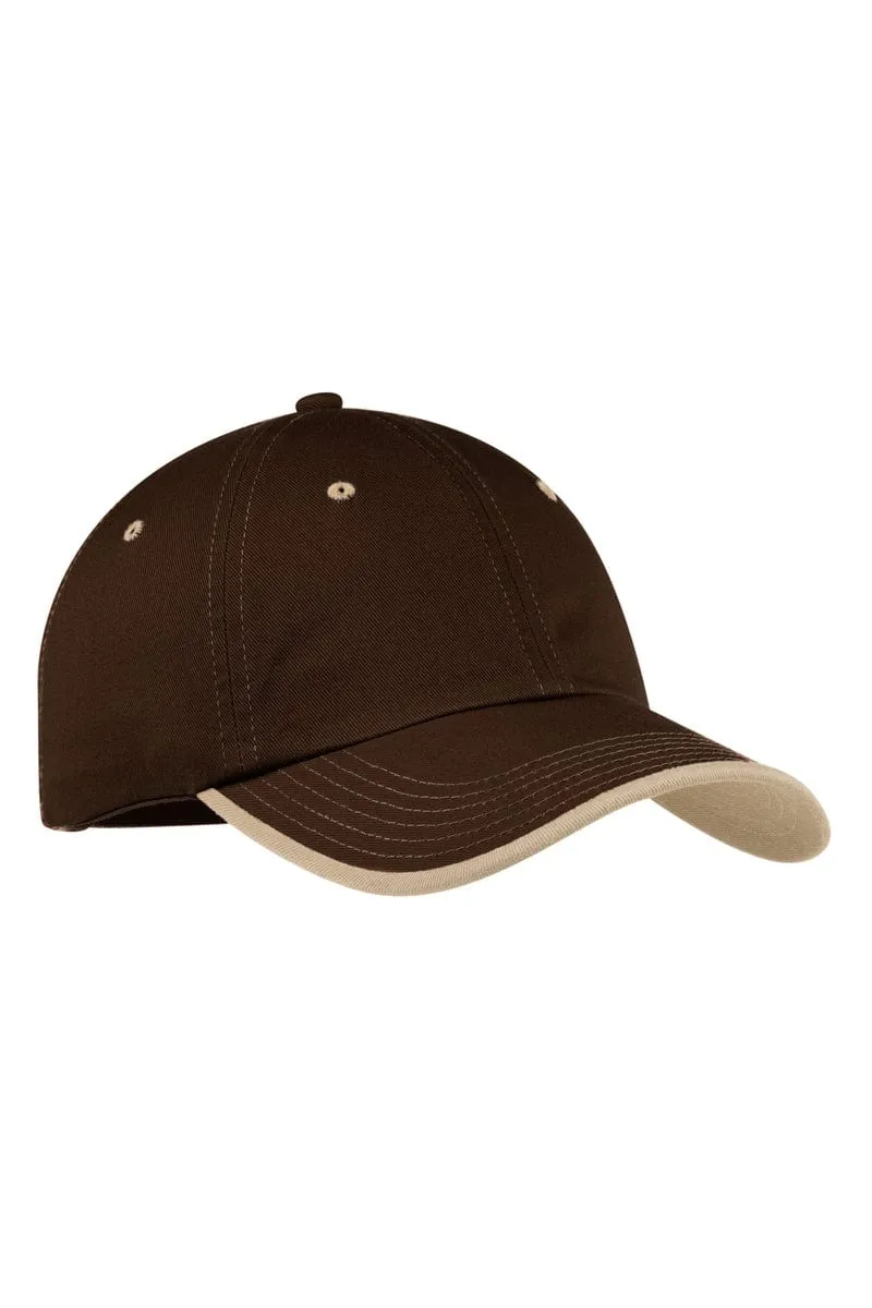 Port Authority Vintage Washed Contrast Stitch Cap: C835