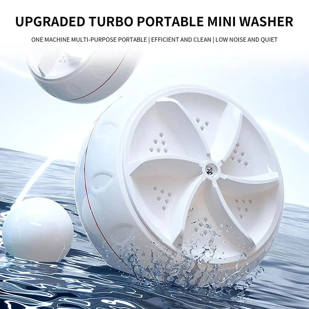 Portable Mini Ultrasonic Washer