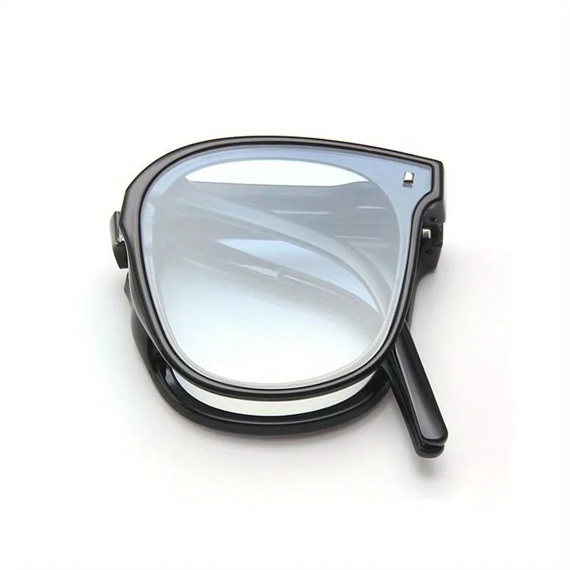 Portable Polarized Sunglasses with Foldable Square Frame for Men