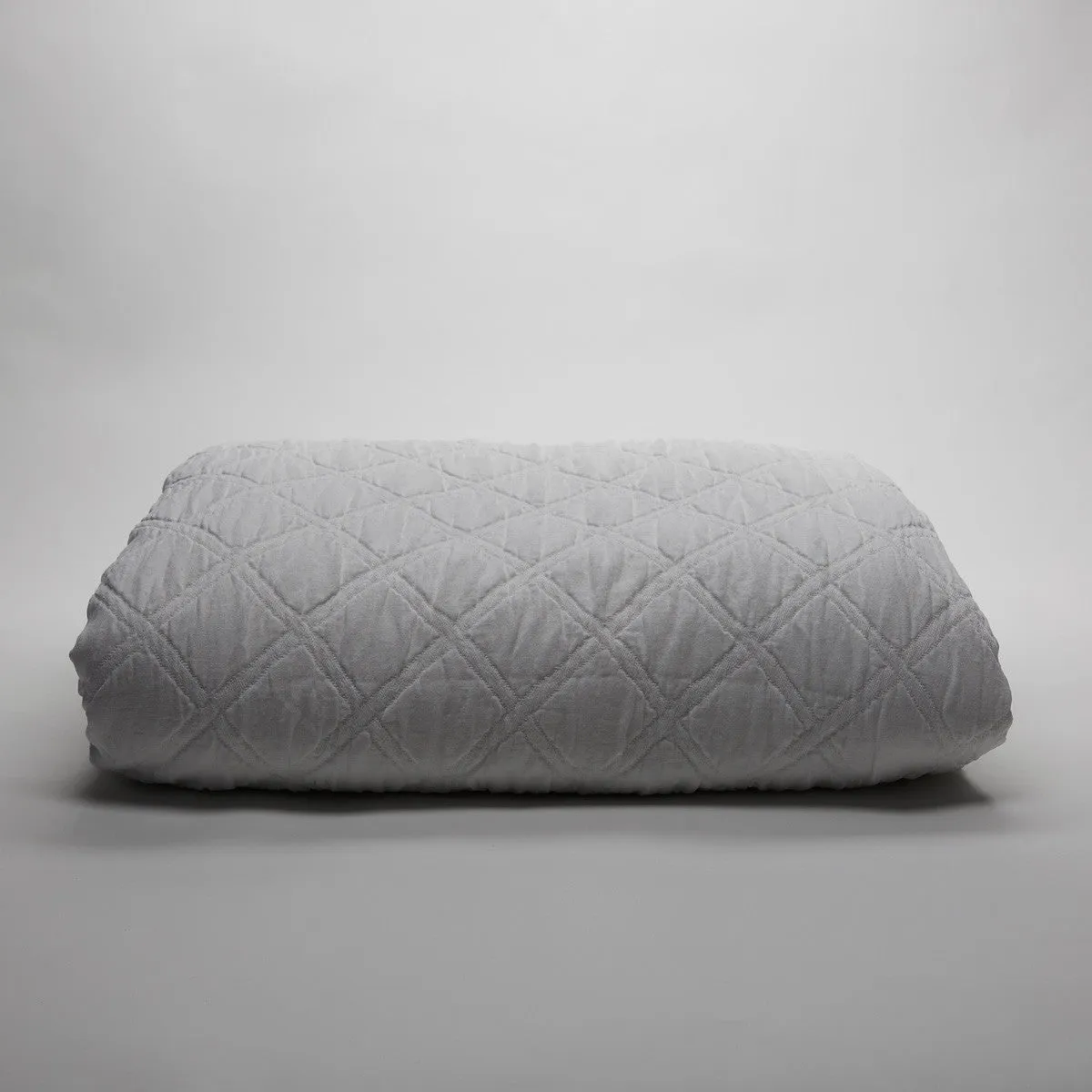 Portier Cotton Coverlet Pure White