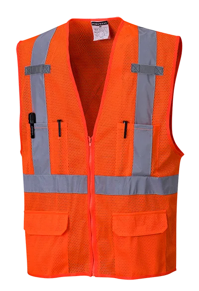 Portwest Atlanta Hi-Vis Mesh Vest