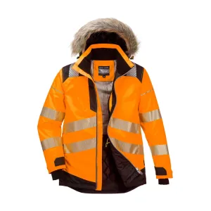 Portwest PW3 Hi-Vis Winter Parka Jacket PW369