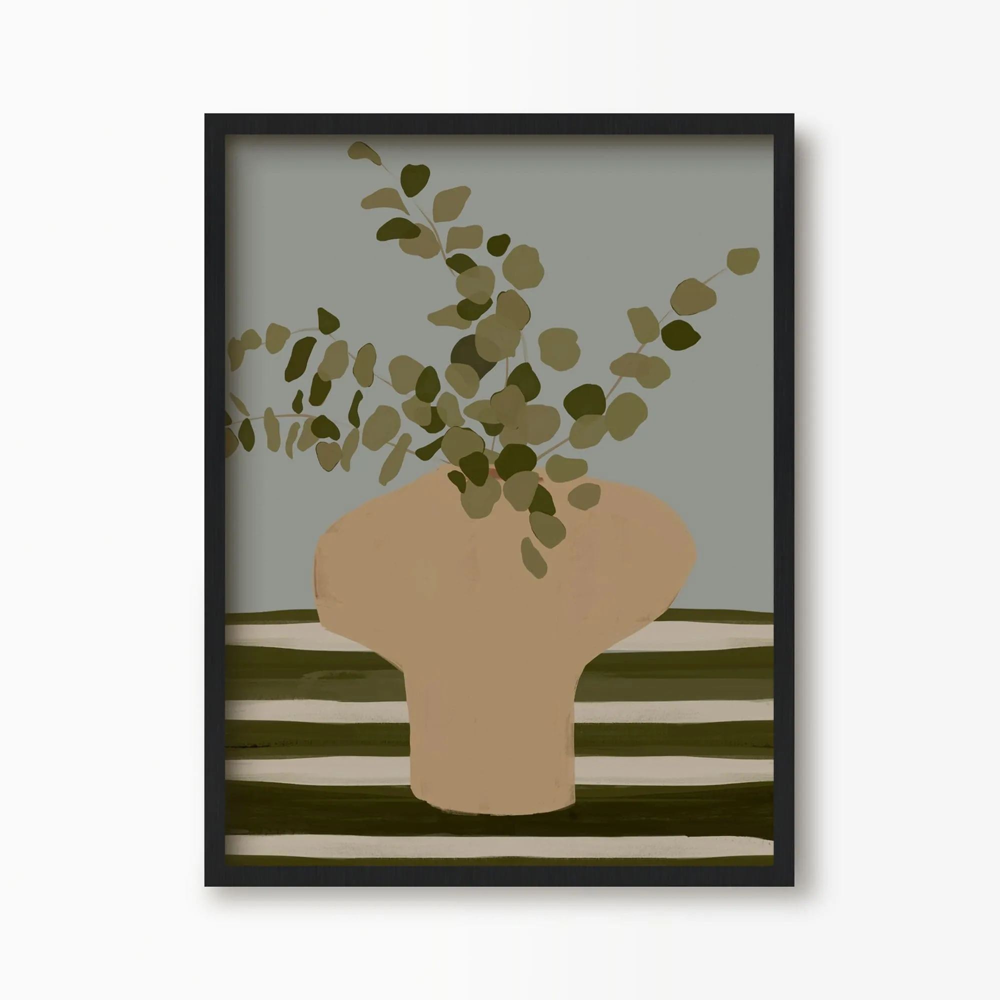 Potted Eucalyptus Art Print