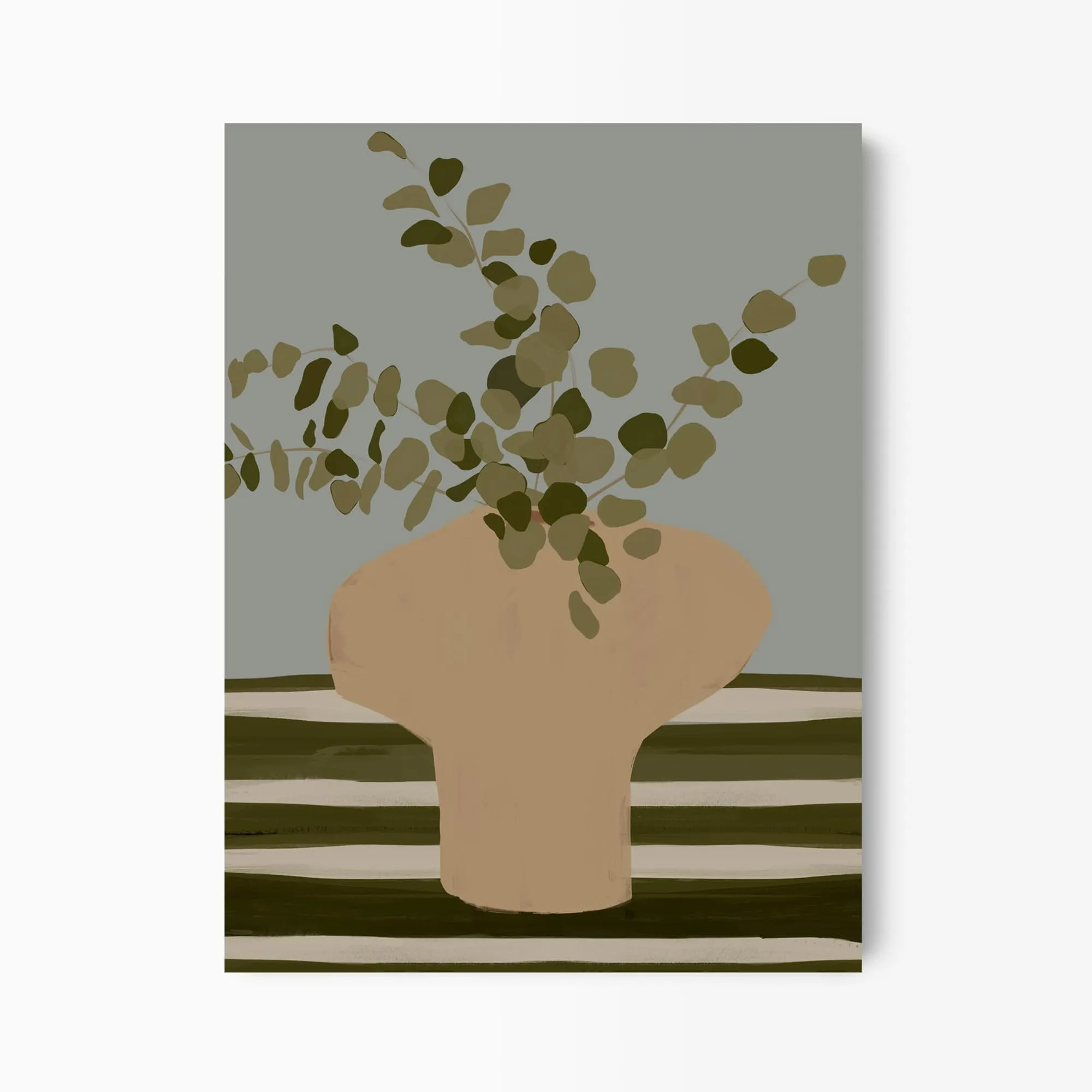 Potted Eucalyptus Art Print