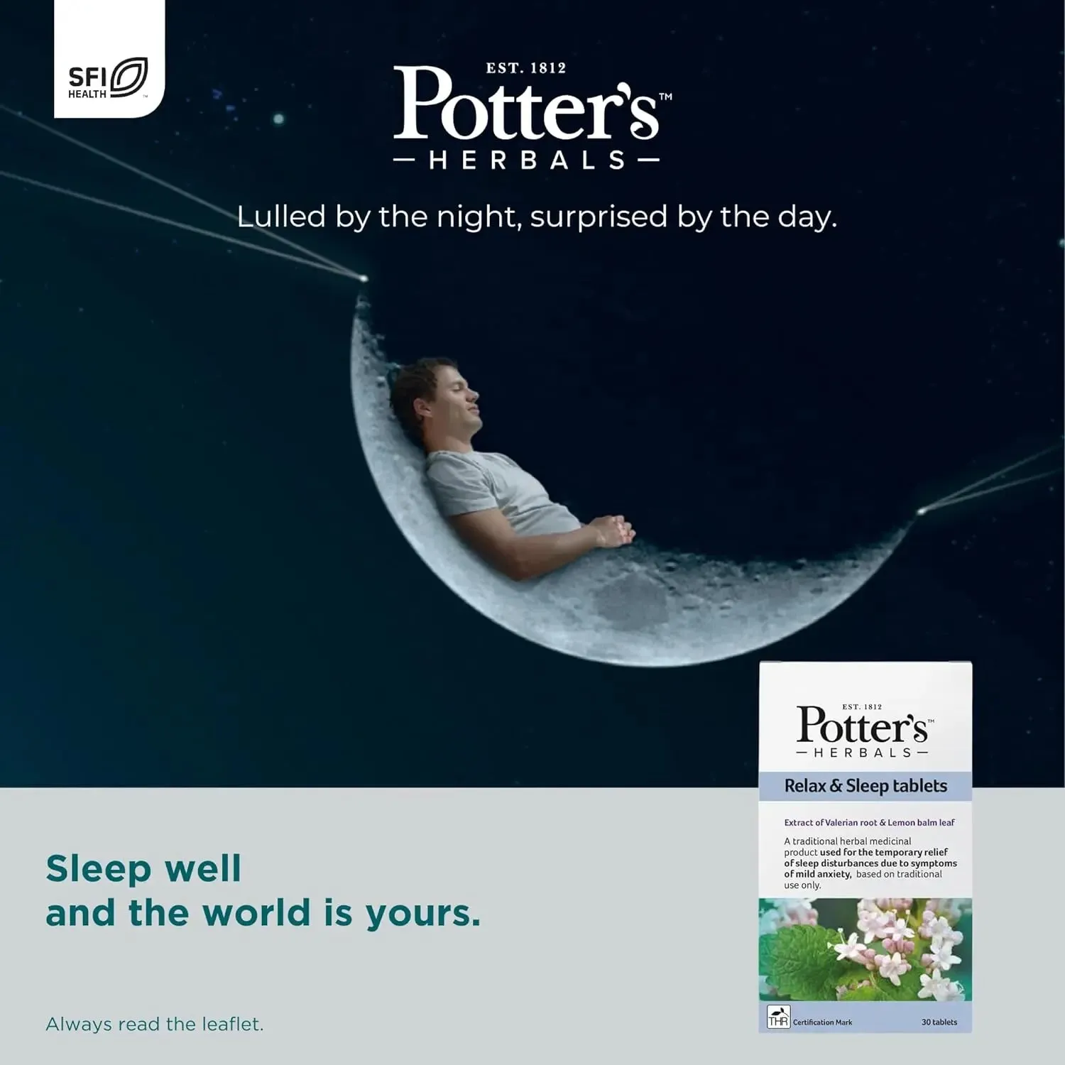 Potter's Relax and Sleep 30 Tablets