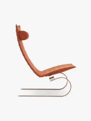 Poul Kjaerholm PK20 Lounge Chair in Leather by Fritz Hansen