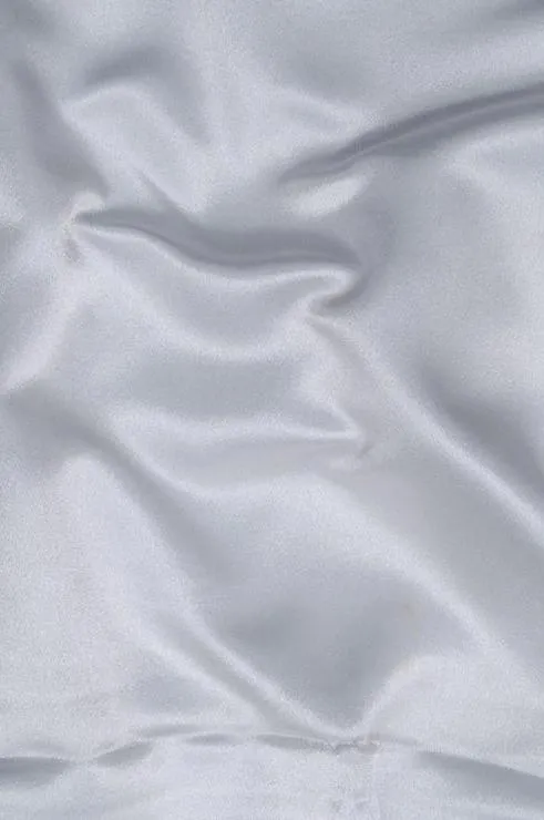 Powder Blue Silk Duchess Satin Fabric