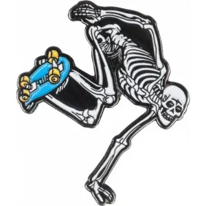 Powell Peralta Skateboarding Skeleton Lapel Pin 2