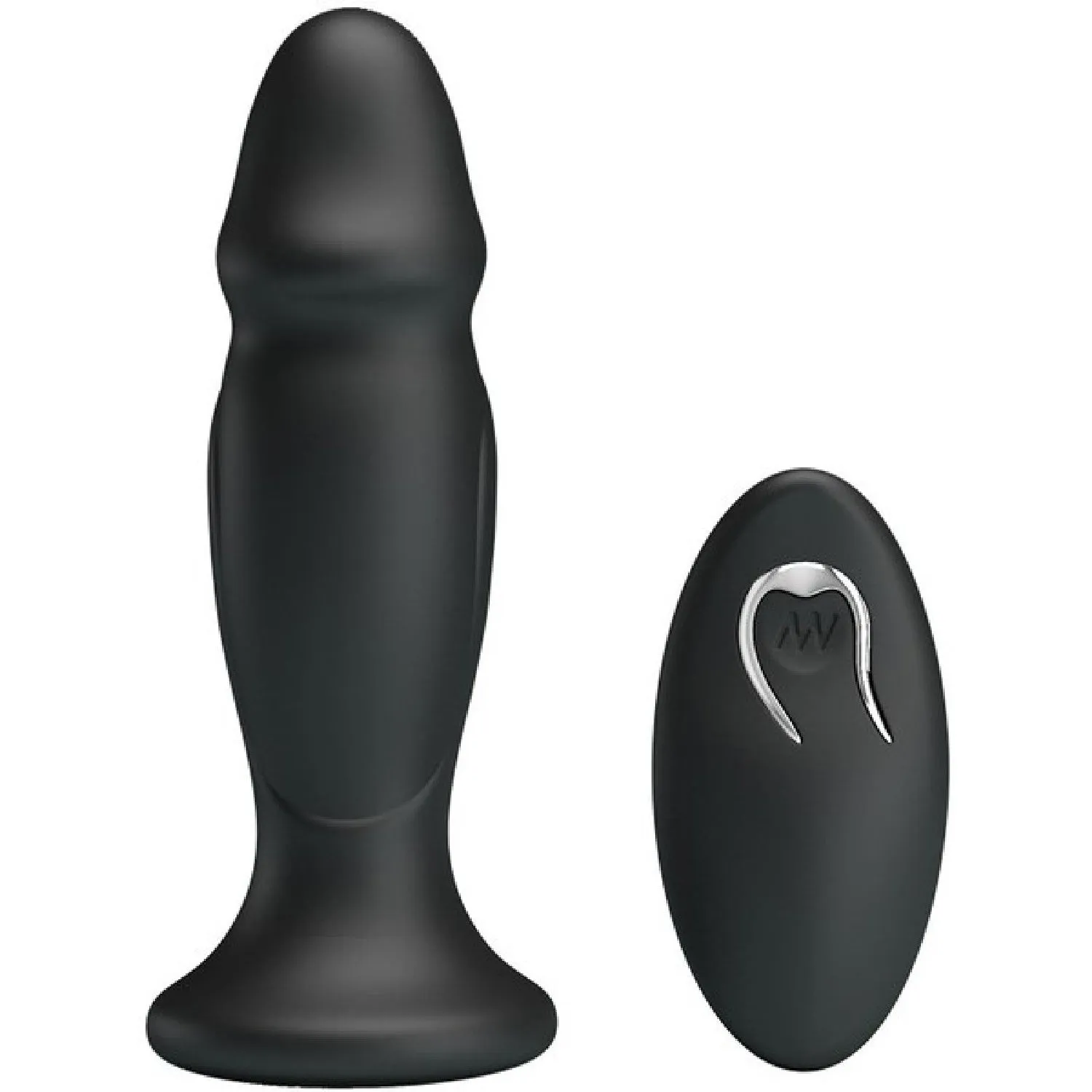 Powerful Vibrating Anal Plug (Black)