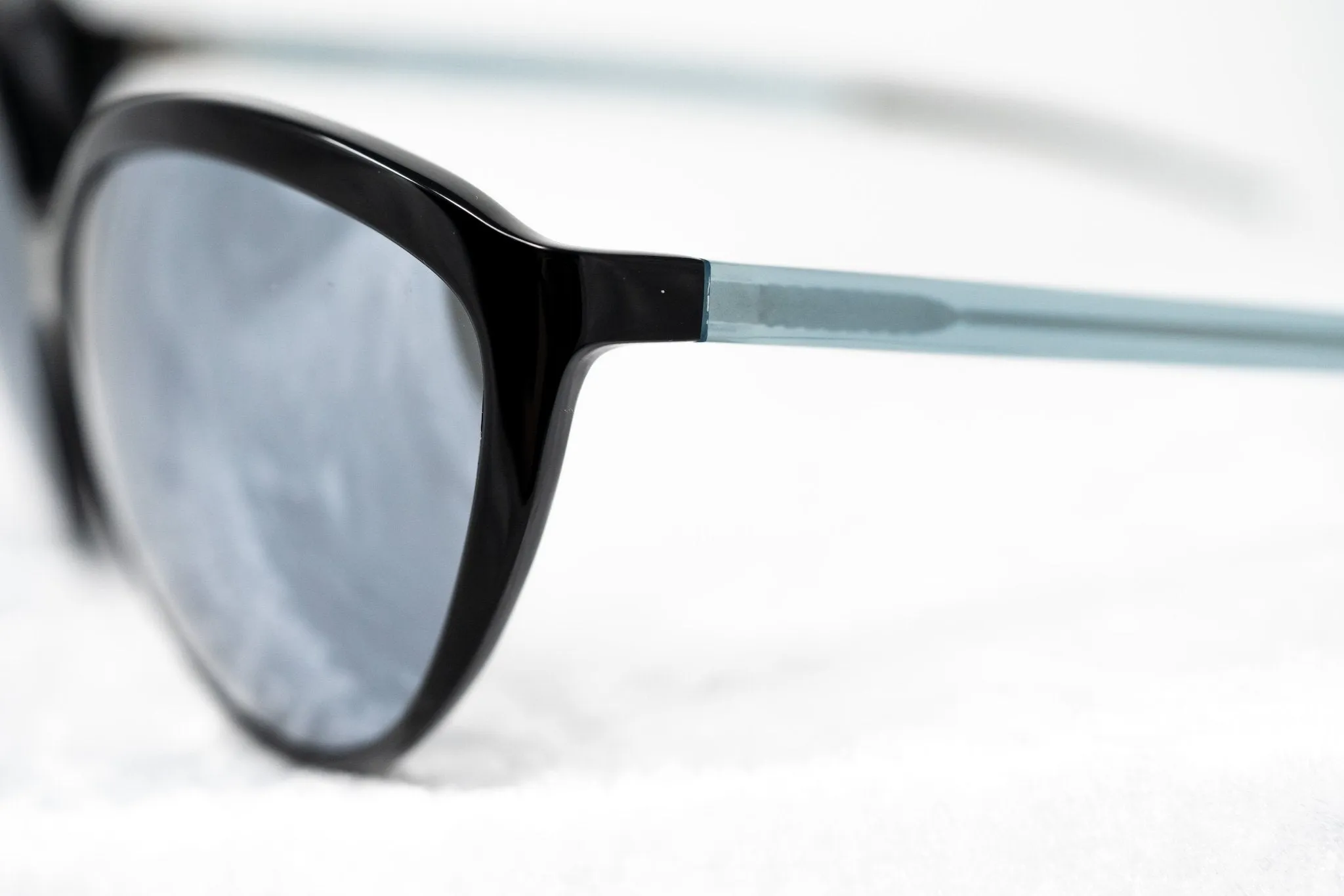 Prabal Gurung Sunglasses Oversized Black and Silver