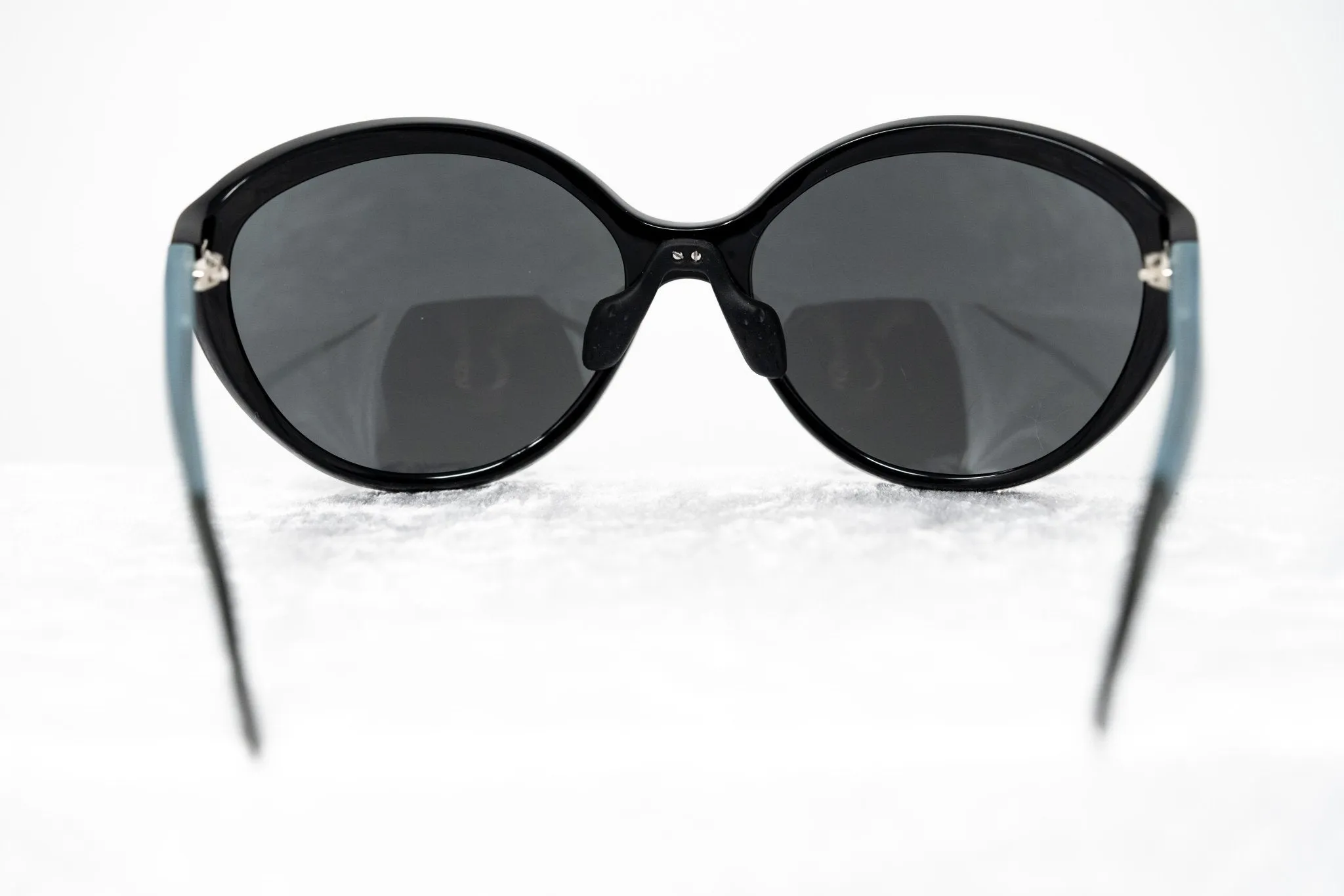 Prabal Gurung Sunglasses Oversized Black and Silver