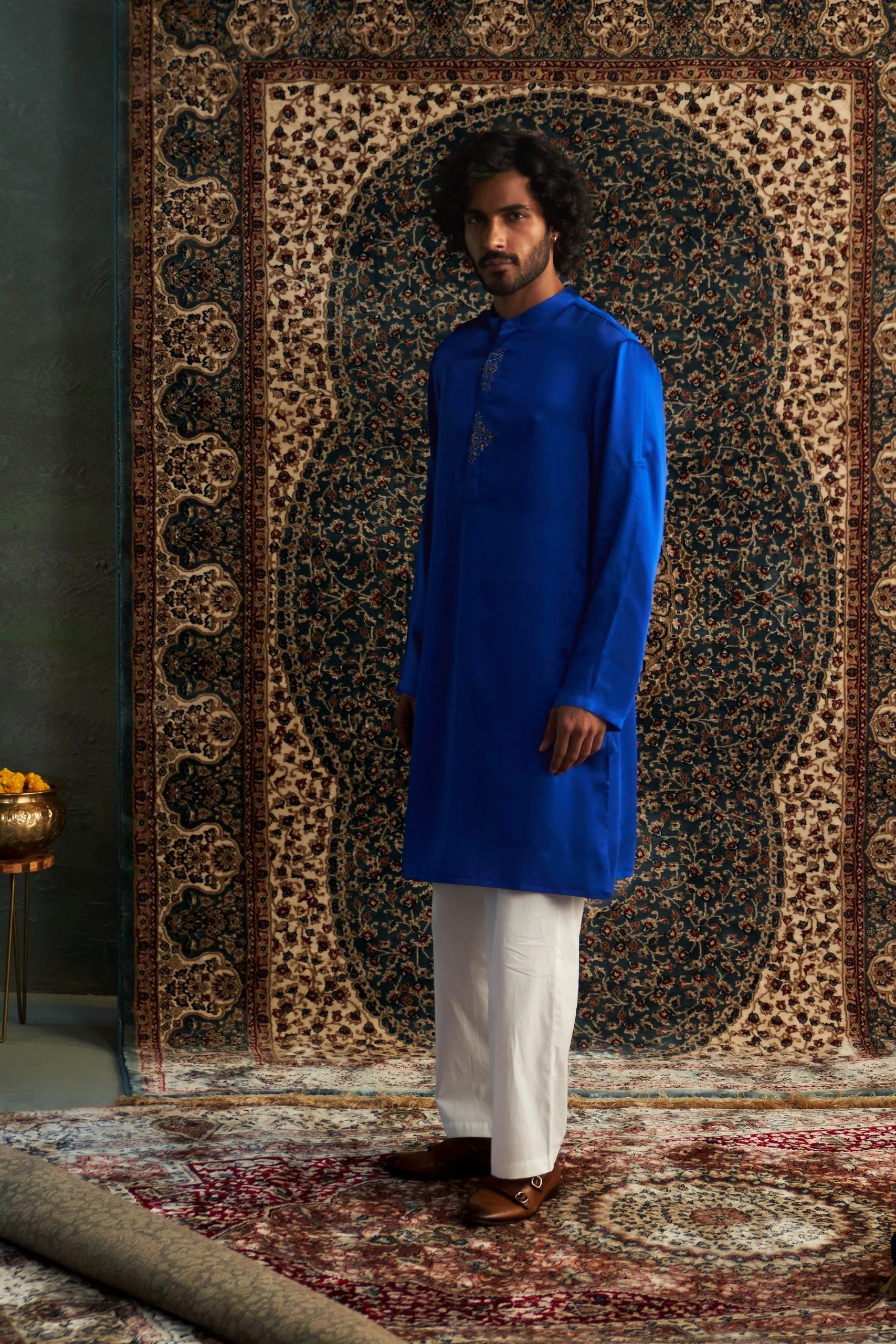 Prarambh Embroidered  kurta set for men