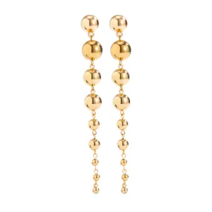 Pre Order:  Bead Long Dangle Drop Earrings