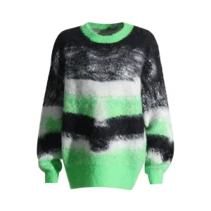 Pre Order:  Gradient Stripes Cotton Sweater