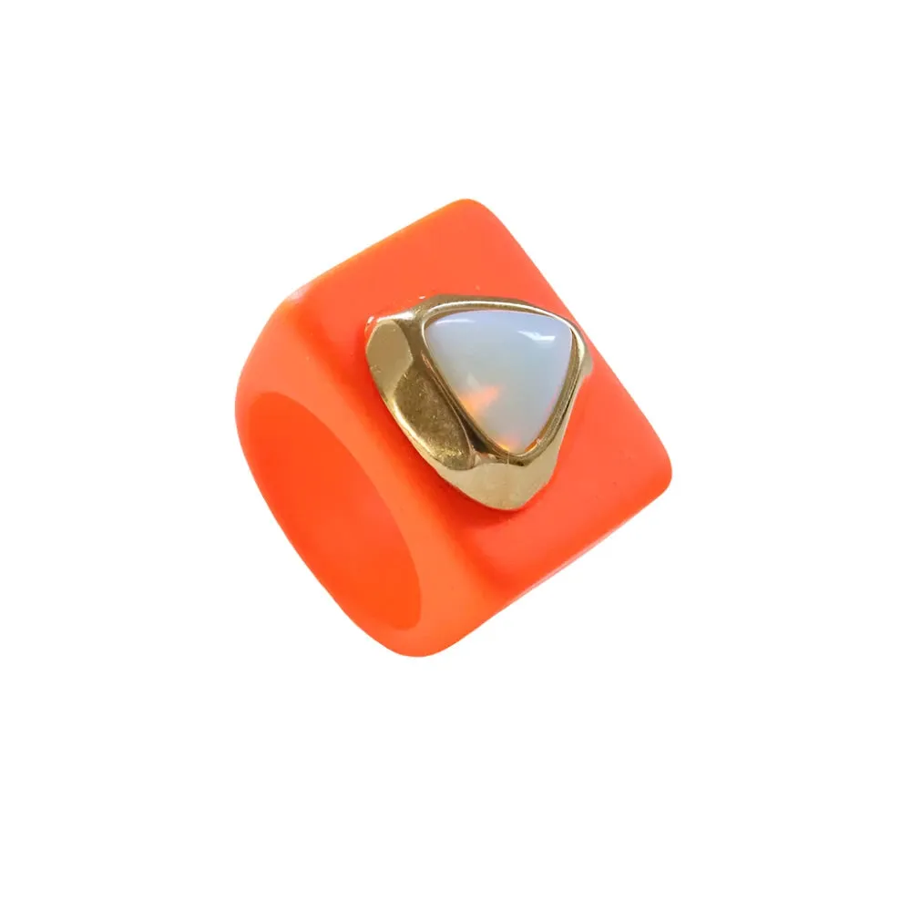 (PRE-ORDER ONLY) ÉMOLO RINGS WITH NATURAL STONES