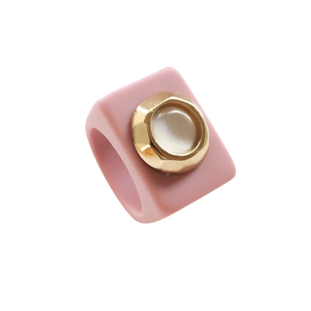 (PRE-ORDER ONLY) ÉMOLO RINGS WITH NATURAL STONES