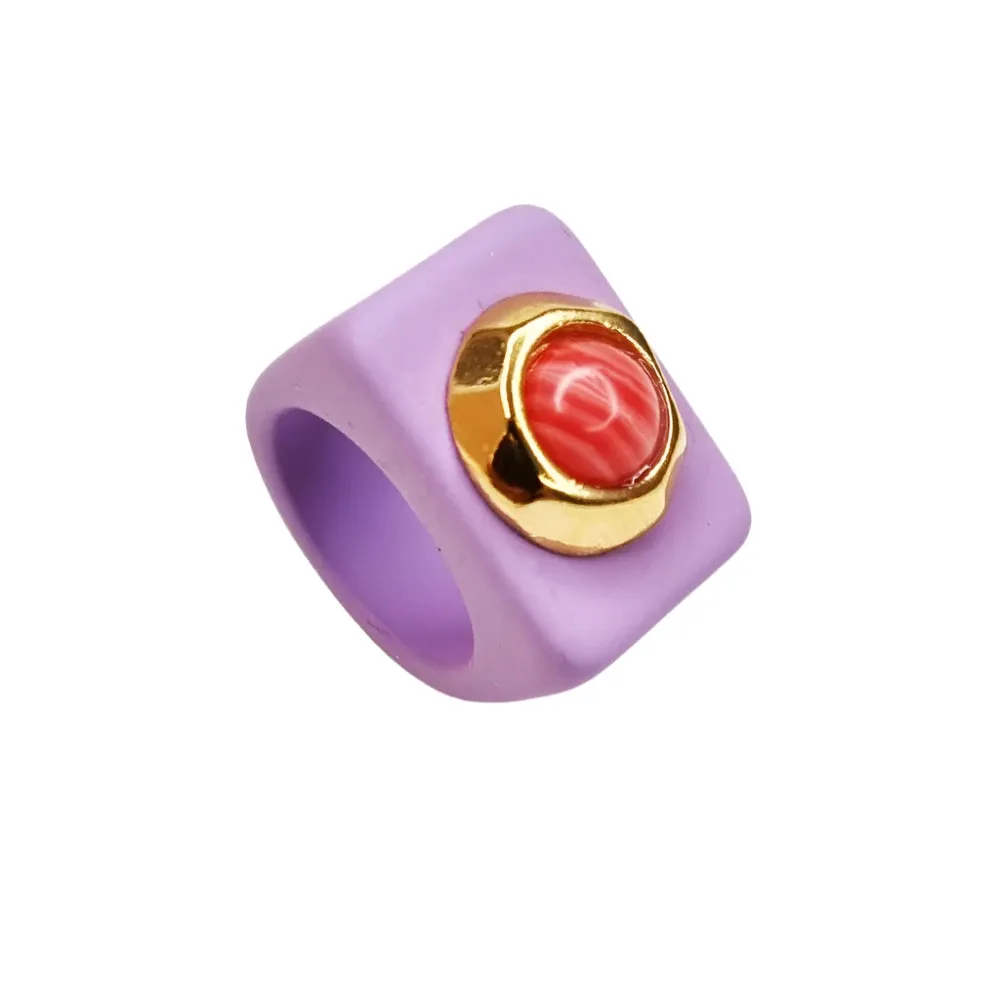 (PRE-ORDER ONLY) ÉMOLO RINGS WITH NATURAL STONES