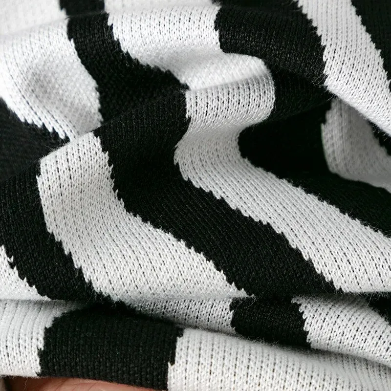 Pre Order:  Zebra Loose Fit Knit Sweater