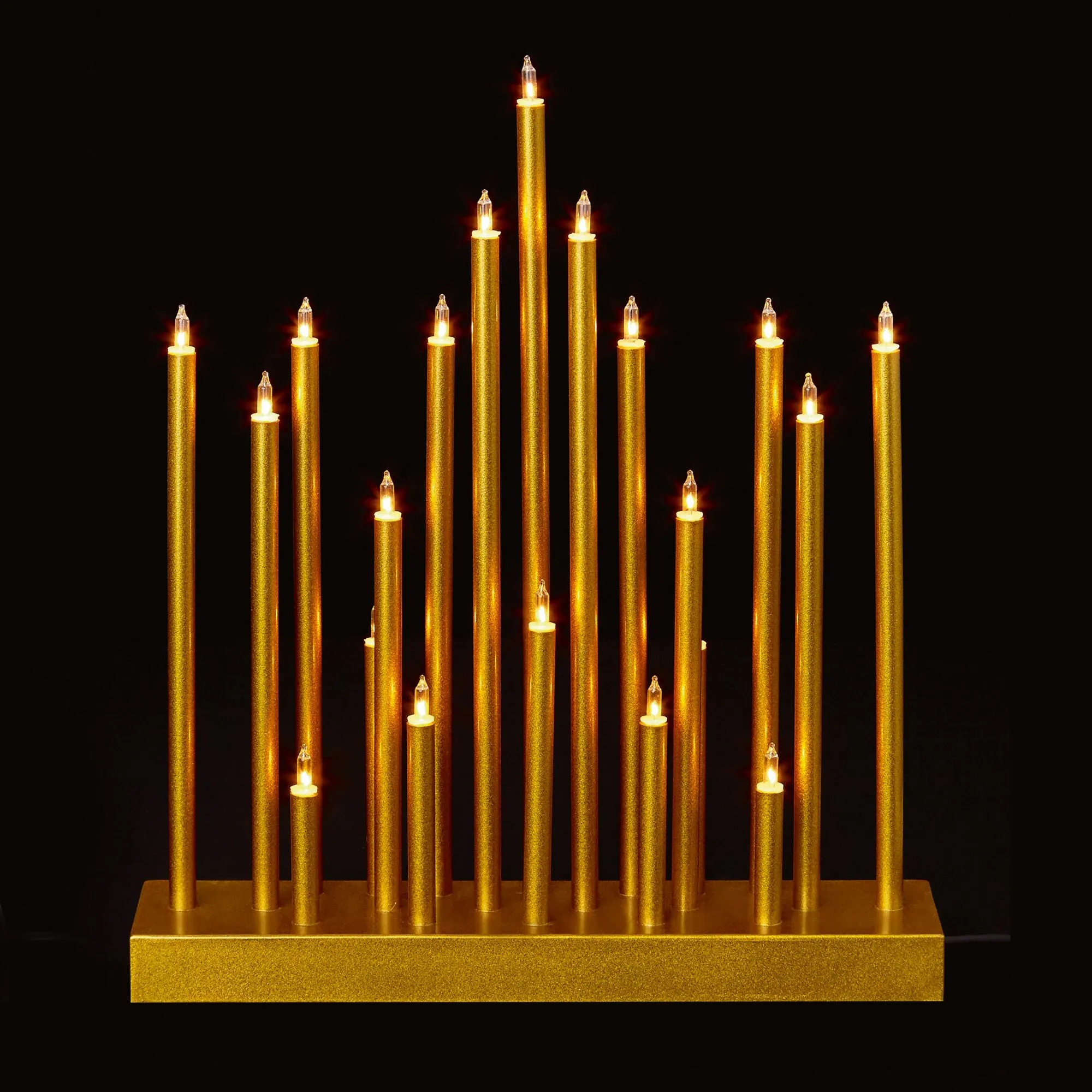 Premier 33cm 20 Light Candle Bridge (Choice of Silver or Gold)