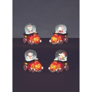 Premier 45mm Christmas Waterglobe on Train (choice of 4)