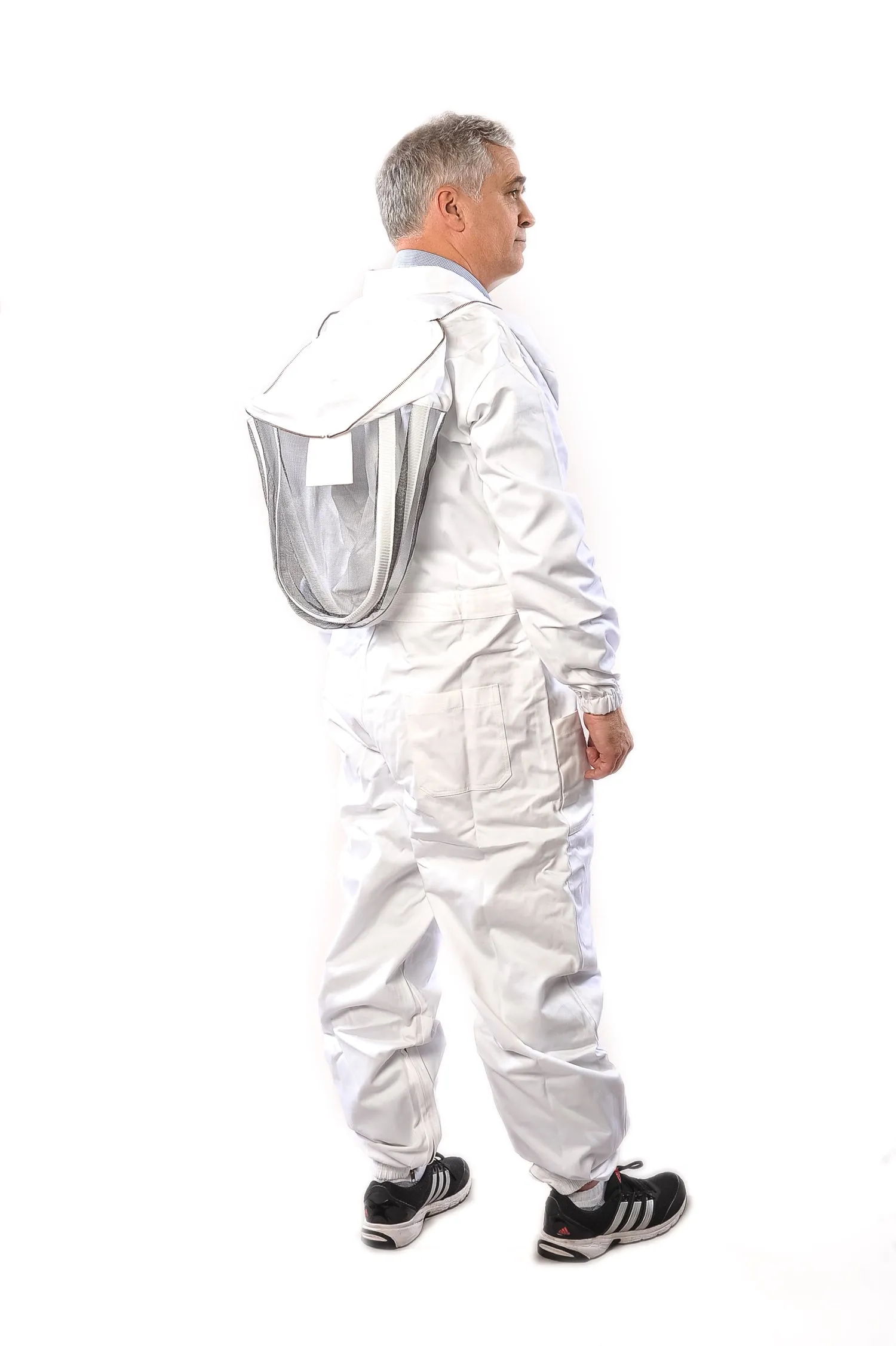 Premium beekeeping  100 % Cotton breathable bee Suit with Fencing Hood