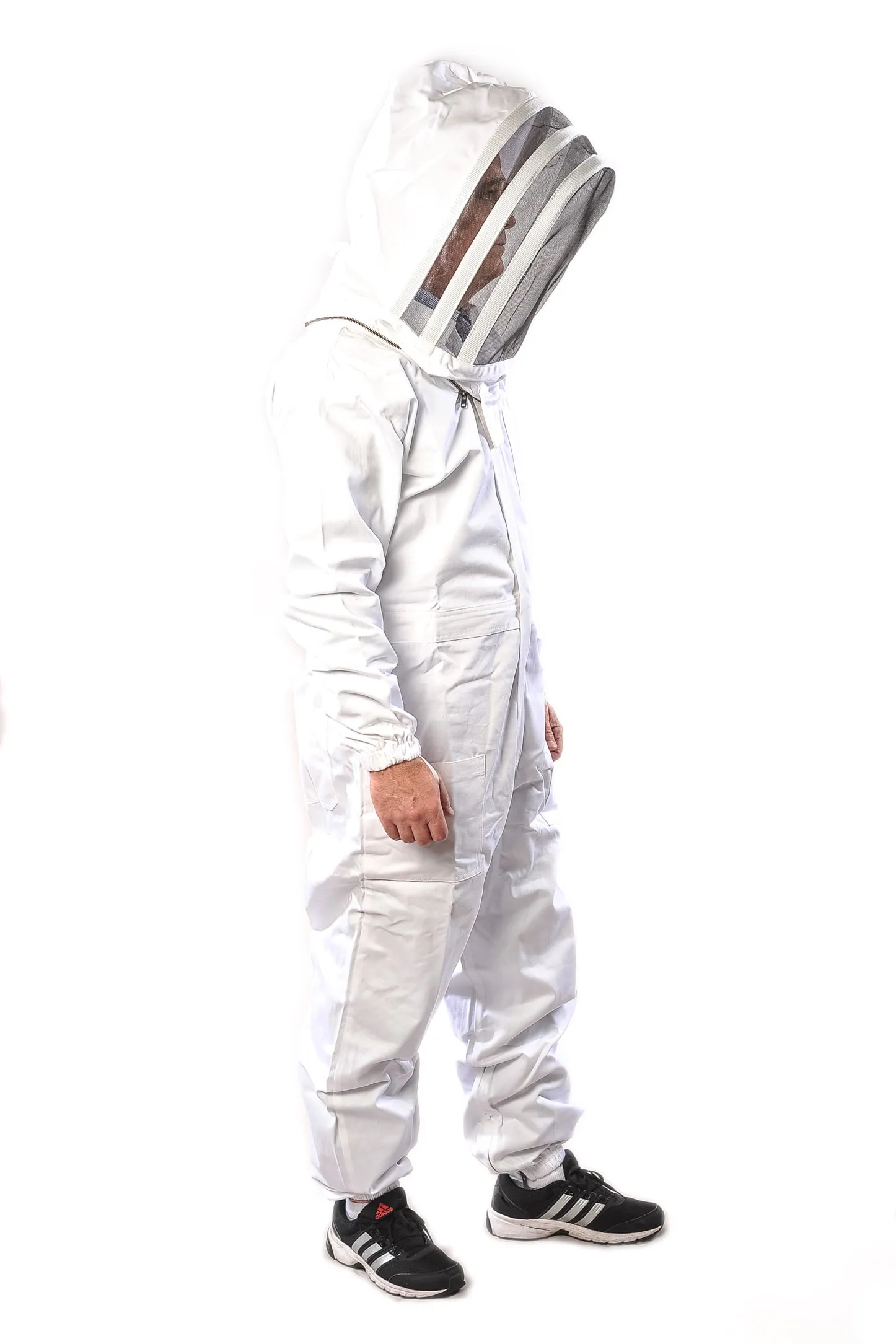 Premium beekeeping  100 % Cotton breathable bee Suit with Fencing Hood