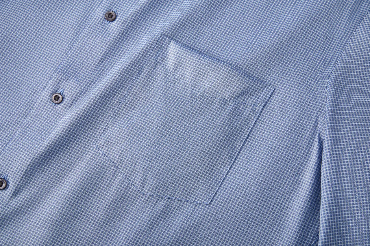 Premium Cotton Silk Check Shirt