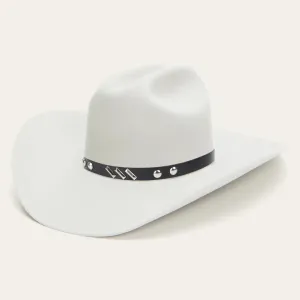 Premium Fur Felt Cowboy Hat with Leather Hatband