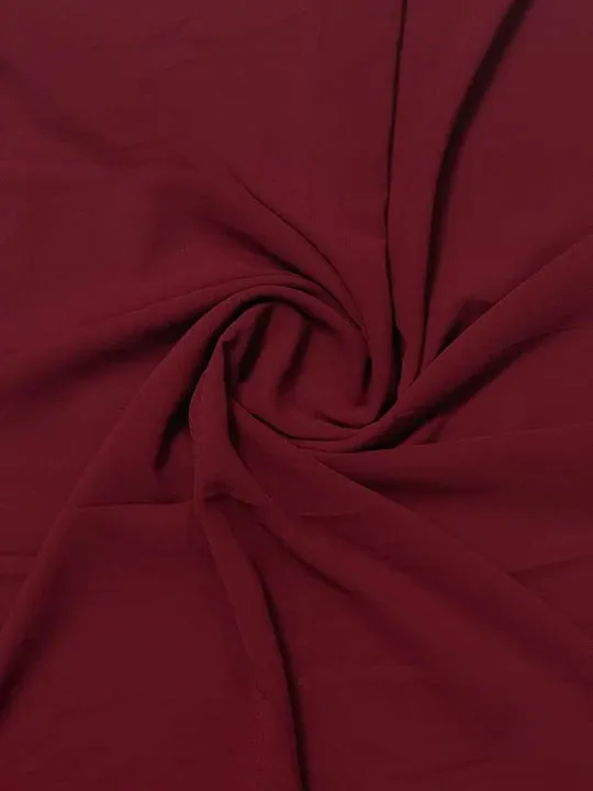 PREMIUM GEORGETTE - MAROON